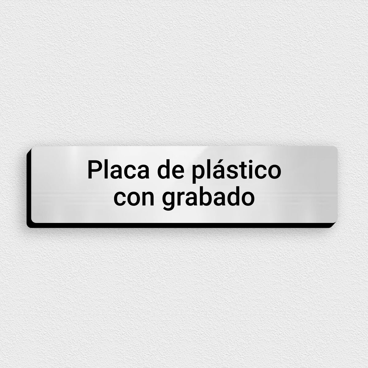 Placa De Identificación Personalizada De Acrílico Transparente Para Oficina, Escritorio, Bar, Placa De Identificación De Acrílico Para Escritorio